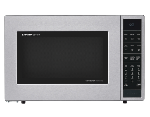 SHARP Carousel® Countertop Convection + Microwave Oven 1.5 cu. ft. 900W Stainless Steel 
